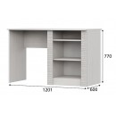 Стол SV-МЕБЕЛЬ (МС Гамма 20 К) Серия №4 Ясень анкор светлый / Сандал светлый